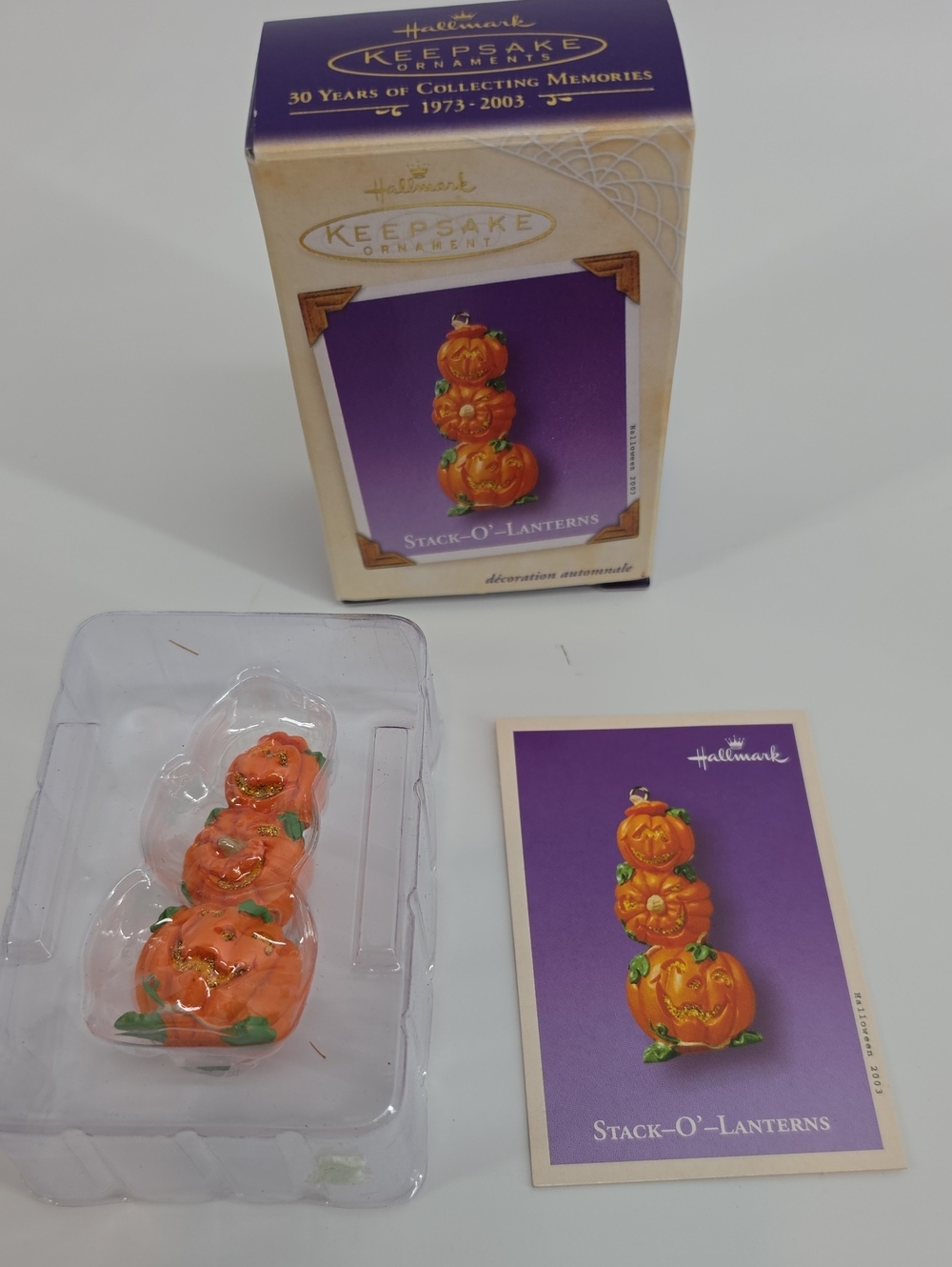 Hallmark Orange Stack-O'-Lanterns Keepsake Ornament
